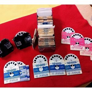 Vintage Sawyer view master. With 75 reels in good condition.